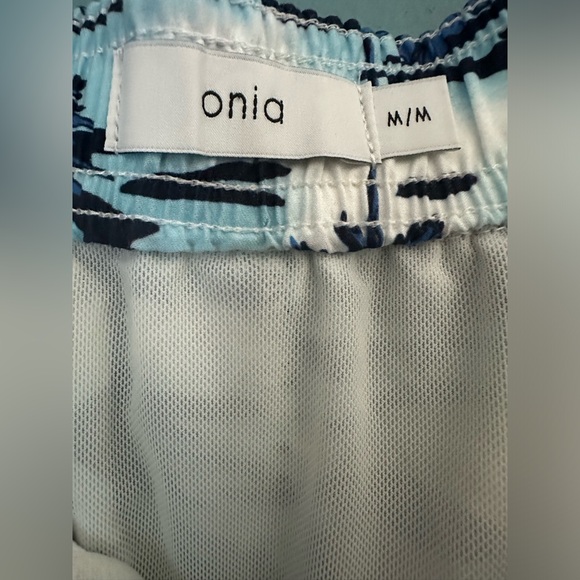 NWT ONIA Men’s The Calder Swim Trunks Shorts Tropical Floral Men’s Size M 7” - Picture 6 of 11